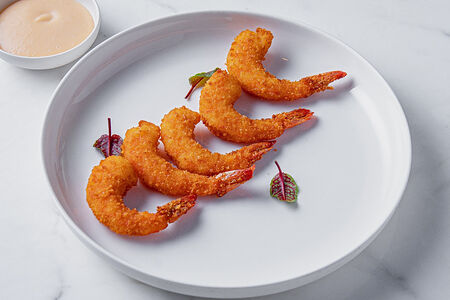 Наггетсы с креветкой с соусом руй