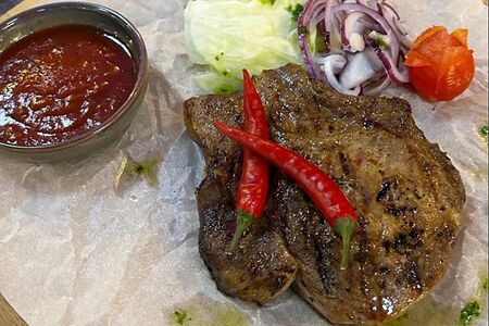 Корейка на гриле