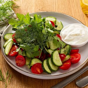 Большая порция Овощной салат