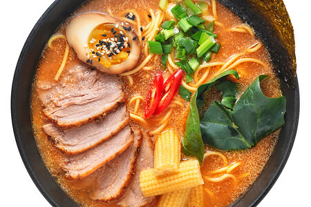 Азиатский суп в стиле Рамэн