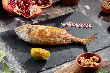 Дорадо на гриле