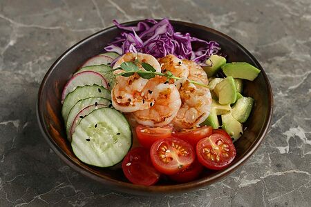 Поке с креветкой