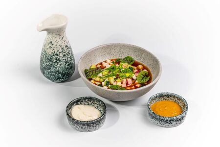 Окрошка на квасе