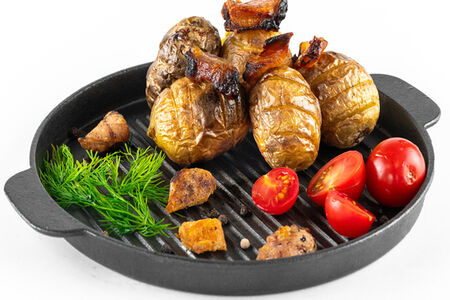Шашлык картошка