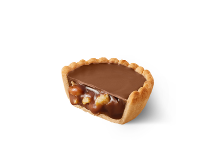 Мини-тарт карамельно-арахисовый