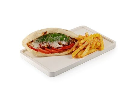 Гиро с зеленью