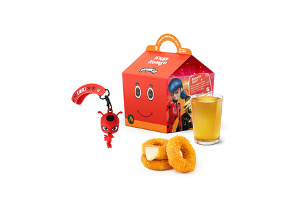Кидз Комбо стартер или салат с игрушкой Леди Баг