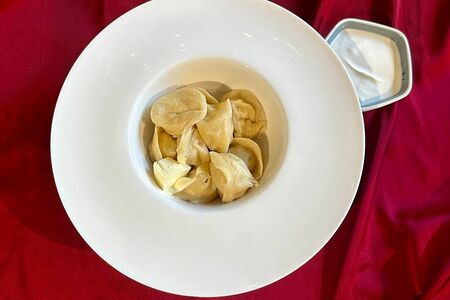 Пельмешки со сметаной