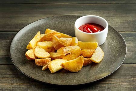 Картофельные дольки со специями