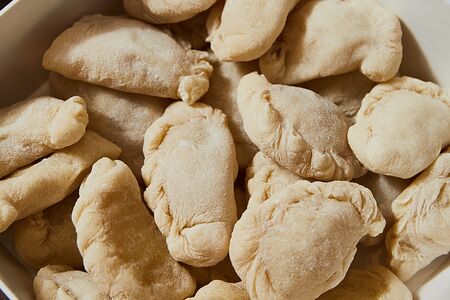 Вареники с картофелем и грибами