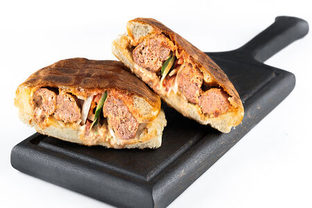 Шаурма-кебаб в хлебе говяжья