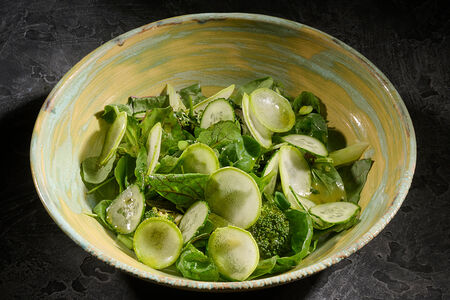 Зеленый салат