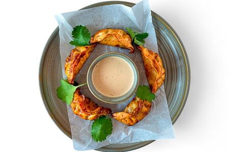 Гедзе с курицей