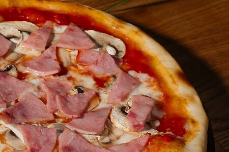 Ветчина-грибы (25 см)