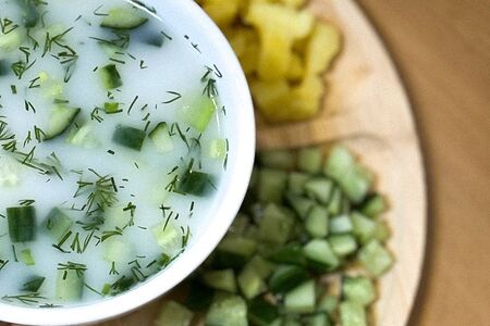 Окрошка по-монгольски