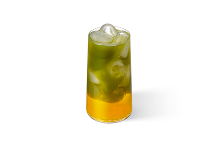 Бабл-ти матча-алоэ