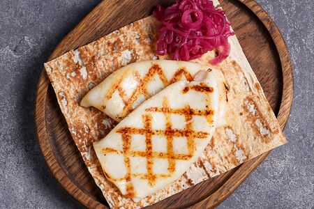 Кальмар на гриле 