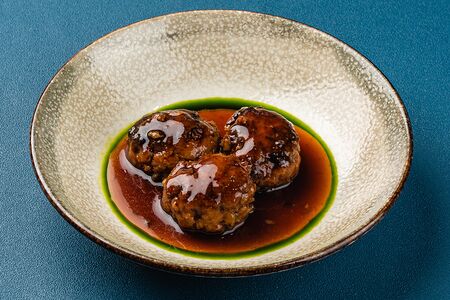 Тефтельки в соусе кола-барбекю