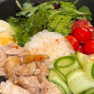 Поке с цыпленком