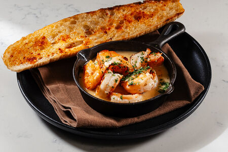 Креветки жареные