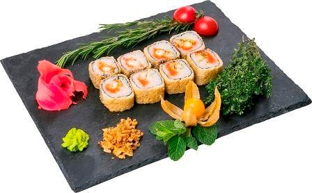 Ролл Сяке темпура