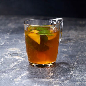 Грушевый чай с мятой