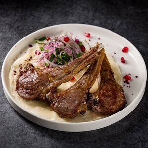 Шашлык из бараньей корейки