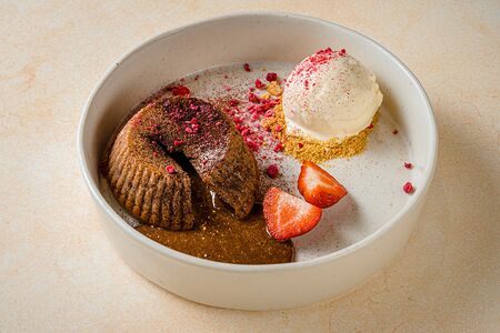 Шоколадный фондан 