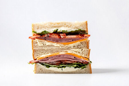 Сандо с ветчиной и сыром