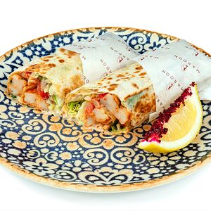 Марокканская шаурма с креветками