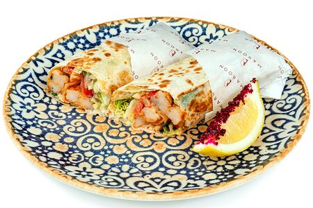 Марокканская шаурма с креветками