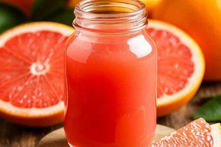 Свежевыжатый грейпфрутовый сок