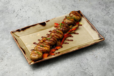 Шашлык из шампиньонов