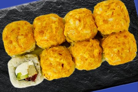 Ролл Запеченный с кальмаром 