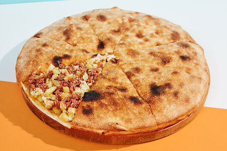 Домашняя пицца с фаршем 30 см