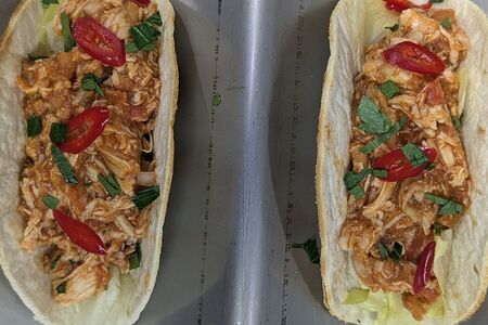 Тако с курицей