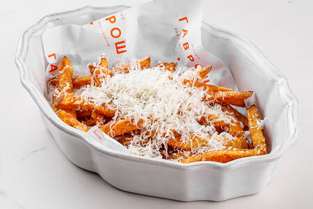 Батат фри с пармезаном