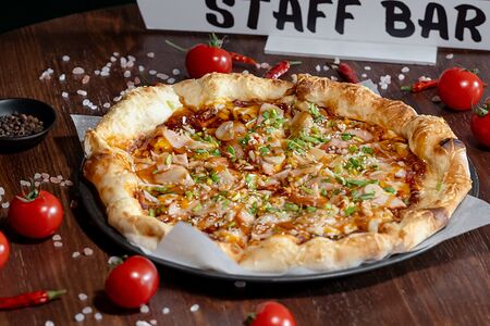 Пицца Терияки с курицей 