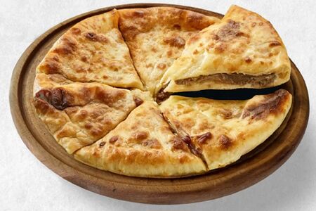 Кубдари со свининой и говядиной