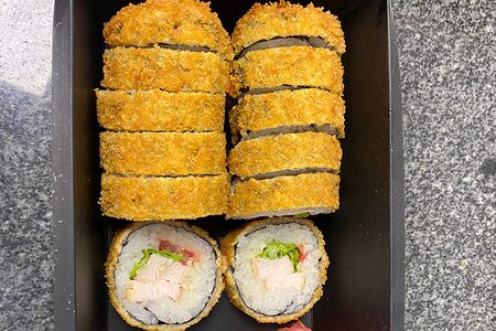 Ролл Цезарь с курицей