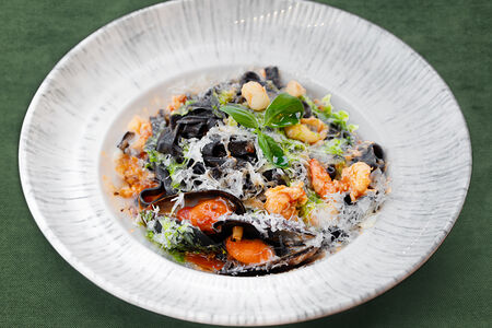 Тальятелле Black с морепродуктами