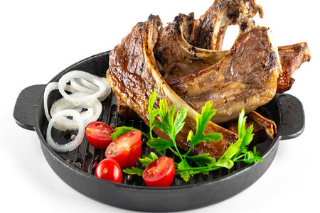 Шашлык из бараньей корейки