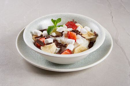 Рисовая каша с маршмеллоу