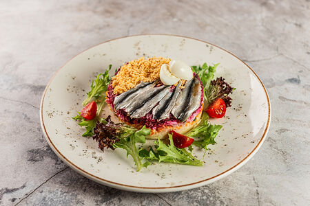 Филе сельди под Шубой