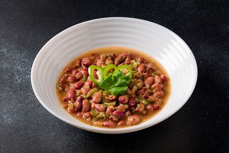 Лобио из красной фасоли