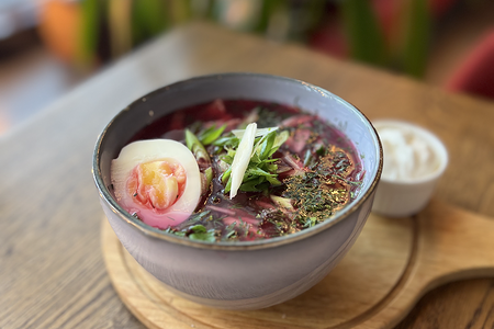 Холодный борщ