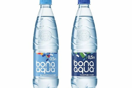 Вода Бон Аква с газом