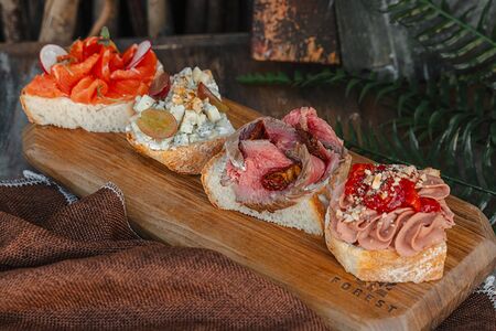 Ассорти брускетт