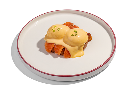 Яйца Бенедикт с форелью