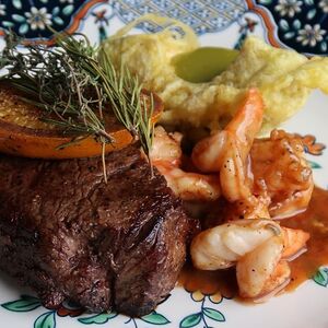 Филе миньон & Креветка